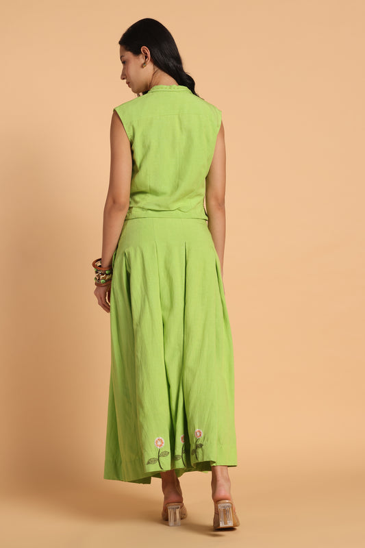 KADAMBA EMBROIDERED CO ORD SET