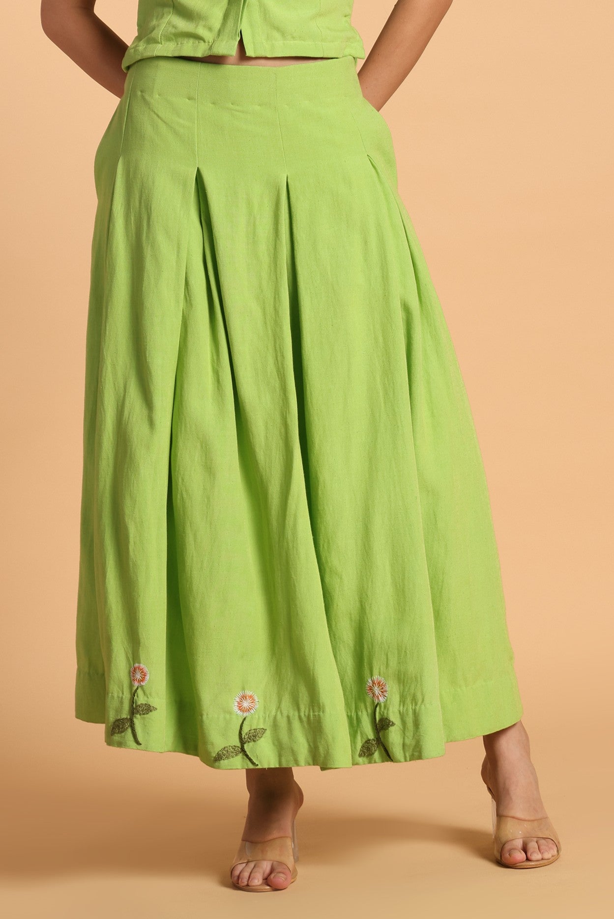 KADAMBA EMBROIDERED SKIRT