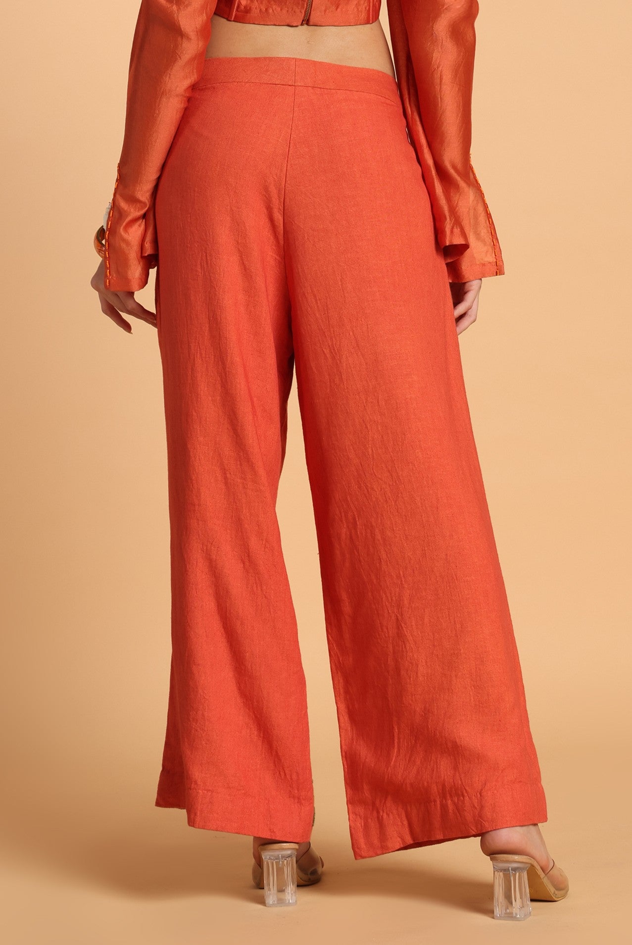 KESARIYAA EMBROIDERED BOTTOM