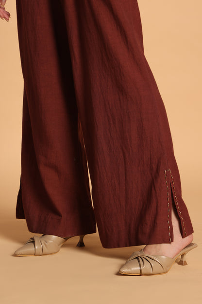 MOR EMBROIDERED JUMPSUIT